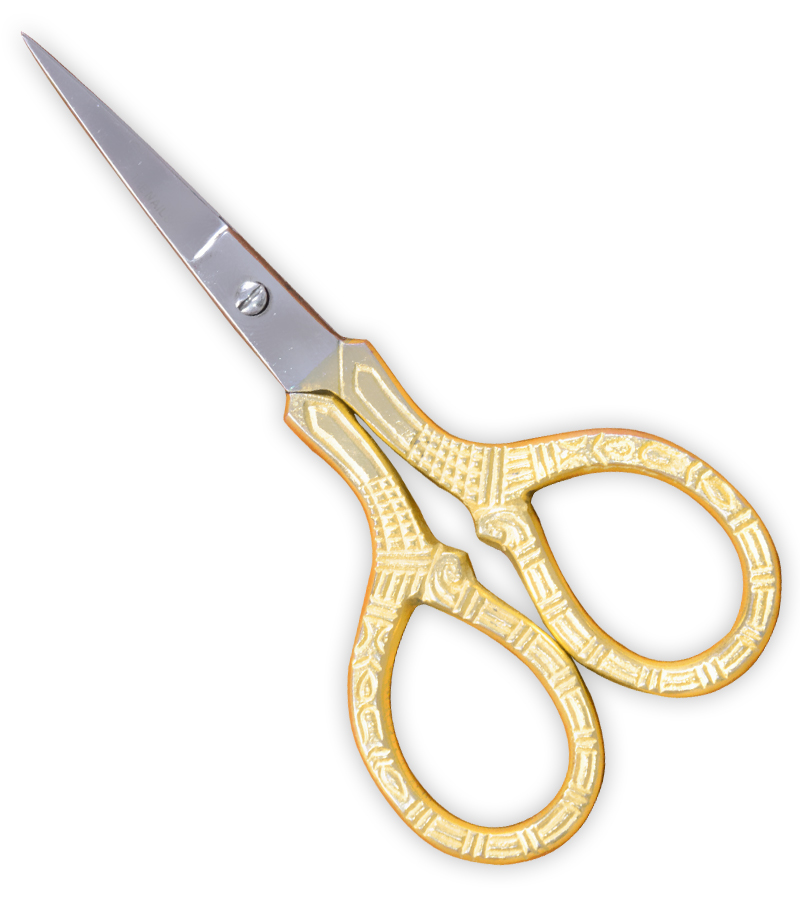 fancy cuticle scissors