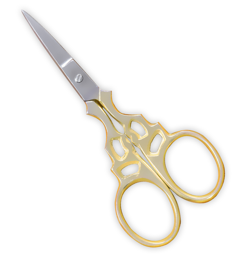 fancy cuticle scissors