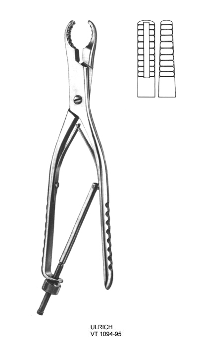 Bone holding forceps